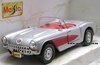 1/39 Chev Corvette (1957, silver & red)