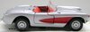 1/39 Chev Corvette (1957, silver & red)