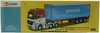 1/50 Mercedes Actros Prime Mover & Semi Skeletal Trailer & Container "John Mitchell"