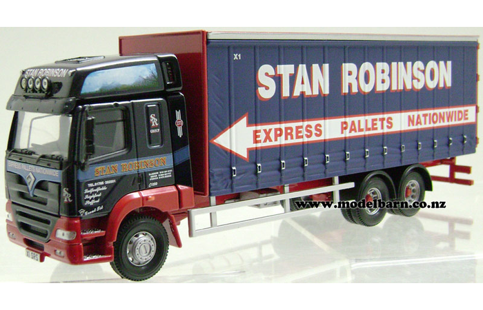 1/50 Foden Alpha 3-Axle Curtainside Truck "Stan Robinson Ltd"