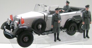 1/18 Mercedes G4 (1938, white)-mercedes-Model Barn