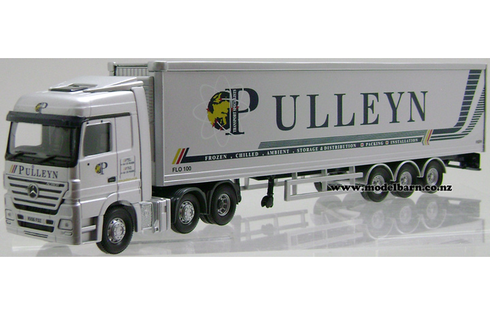 1/50 Mercedes Actros Prime Mover & Semi Refer Trailer "Pulleyn Transport Ltd"