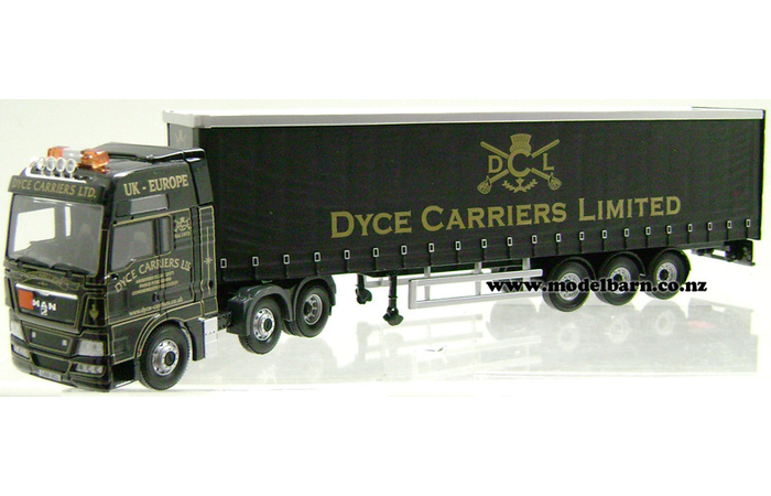 1/50 MAN TGX Prime Mover & Semi Curtainside Trailer "Dyce Carriers Ltd"