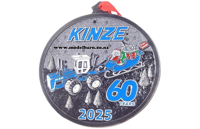 Kinze 2025 Christmas Ornament "Kinze 60 Years"