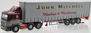 1/50 MAN Prime Mover & Semi Curtainside Trailer "John Mitchell"-man-Model Barn