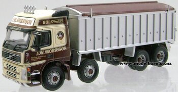1/50 Volvo FM12 4-Axle Tip Truck "JW Morrison"-volvo-Model Barn
