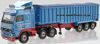 1/50 Volvo FH12-420 Prime Mover & Semi Tip Trailer "Douglas F Mitchell Ltd"-volvo-Model Barn