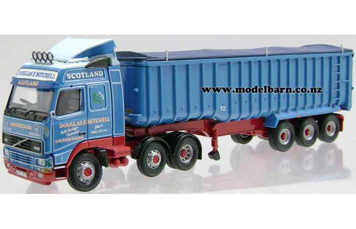 1/50 Volvo FH12-420 Prime Mover & Semi Tip Trailer "Douglas F Mitchell Ltd"