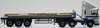 1/50 ERF ECS Prime Mover & Semi Flat Deck Trailer & Load "Vaughan Logistics Ltd" (damaged)