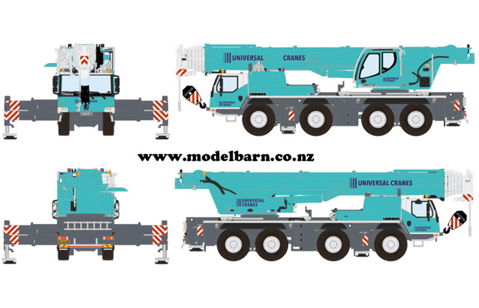 1/50 Liebherr LTM 1090-4.2 Crane "Universal Cranes NZ"