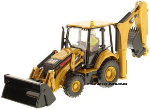1/50 Caterpillar 432F2 Backhoe Loader with Attachments-caterpillar-Model Barn