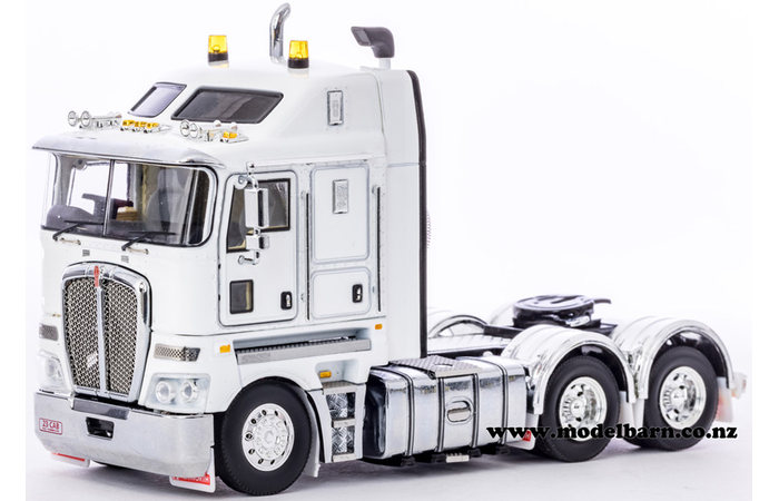 1/50 Kenworth K200 Prime Mover 2.3m (White & Black)