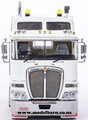 1/50 Kenworth K200 Prime Mover 2.3m (White & Black)