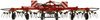 1/32 Massey Ferguson TD 676 DN Hay Tedder 