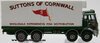 1/50 AEC Mk V 4-Axle Platfrom Lorry with Refer Container "Suttons"