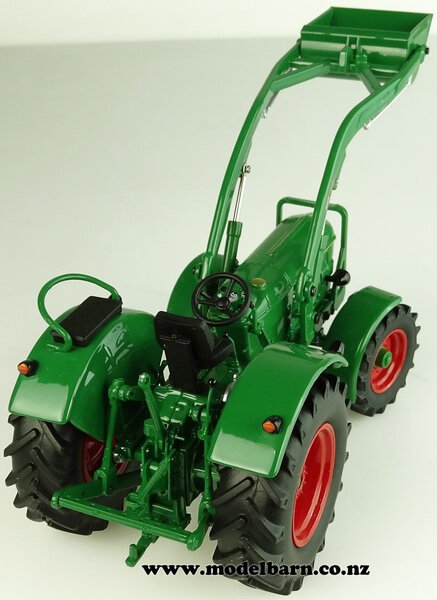 DEUTZ D60 05-4WD フロントローダ&バケット 1/32 1/32 Deutz D60 05 4WD with Front End Loader - Farm Equipment-Deutz