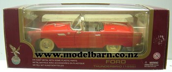 1/18 Ford Thunderbird Convertible (1955, red)-ford-Model Barn