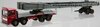 1/50 AEC Ergo 4-Axle Platform Lorry with Dolly & Girder Load "British Road Services"