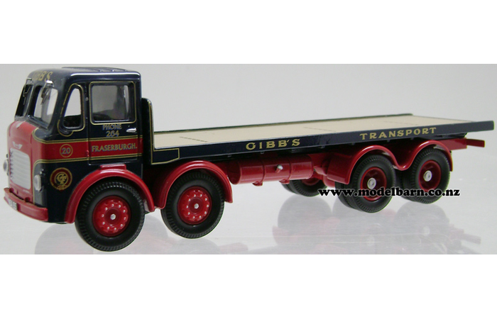 1/50 Leyland Octopus 4-Axle Platform Lorry "Gibbs of Fraserburgh"