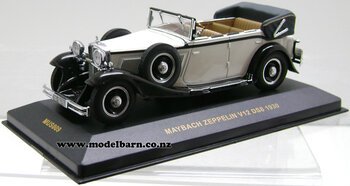 1/43 Maybach Zeppelin V12 DS8 (1930, white & black)-other-vehicle-brands-Model Barn