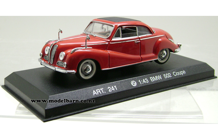 1/43 BMW 502 Coupe (red & black)