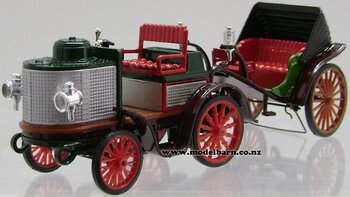 1/43 De Dion-Bouton Boggie 20 CV Steamer with Victoria Carriage Trailer (1894)-other-vehicle-brands-Model Barn