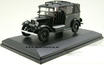 1/43 Austin Low Loader Taxi (black)-austin-and-morris-Model Barn