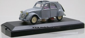 1/43 Citroen 2CV Open Top (1954, grey)-other-vehicle-brands-Model Barn