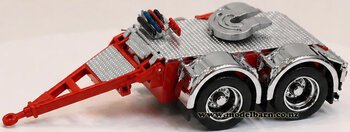 1/50 Sloanbuilt 2-Axle Dolly (silver & red)-trucks-and-trailers-Model Barn