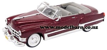 1/43 Cadillac Coupe de Ville Convertible (1949, maroon)-cadillac-Model Barn