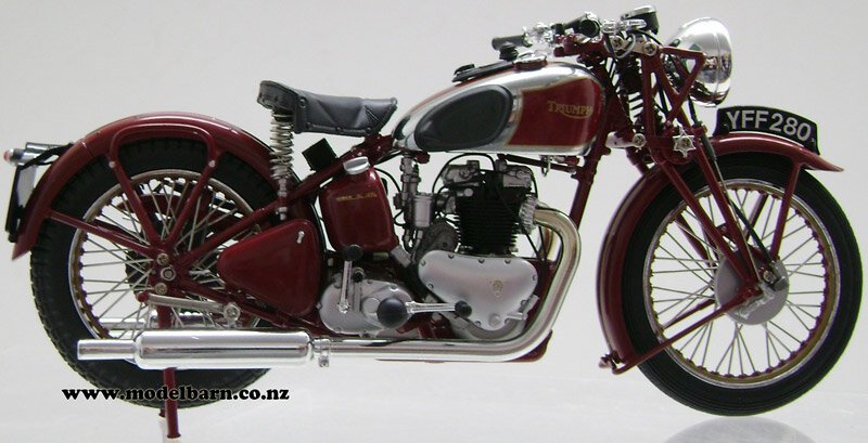 1/12 Triumph Speed Twin Motorbike (1939, red) - Vehicles