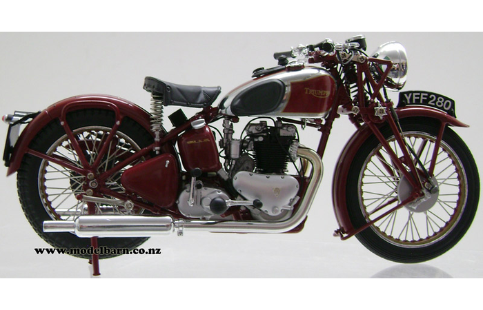 1/12 Triumph Speed Twin Motorbike (1939, red) - Vehicles