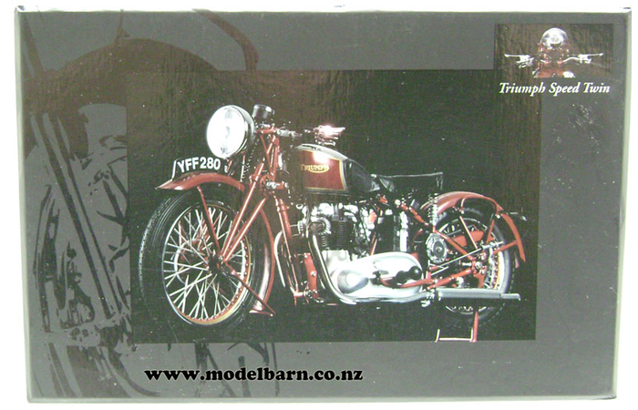 1/12 Triumph Speed Twin Motorbike (1939, red) - Vehicles
