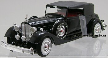 1/27 Packard Convertible (1934, black)-other-vehicle-brands-Model Barn