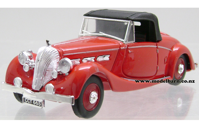 1/43 Triumph Dolomite Convertible (1939, red)