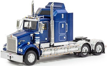 1/50 Kenworth Legend SAR Aerodyne Prime Mover (Metallic Blue)-trucks-and-trailers-Model Barn