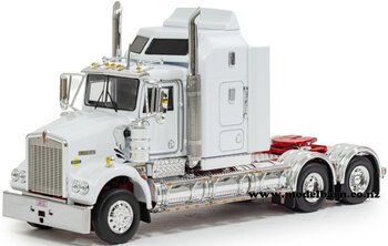 1/50 Kenworth Legend SAR Aerodyne Prime Mover (White & Red)-trucks-and-trailers-Model Barn