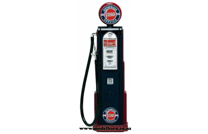1/18 Petrol Pump "Authorized Studebaker Service" (square)