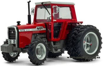 1/32 Massey Ferguson 575 4WD with Molcon Rear Duals-farm-equipment-Model Barn