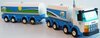 Scania Fonterra Milk Tanker & Trailer Brick Set