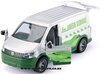 1/50 Volkswagen T6 Van with Trailer & Ride-on Lawn Mower "Green Service"