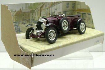 Bentley 4.5 litre Super Charged Convertible (1930, dark red)-rolls-royce-and-bentley-Model Barn