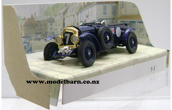 Bentley 4.5 litre Super Charged Convertible (1930, dark blue)