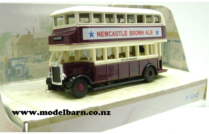 1/76 Leyland Titan TD1 Double-Decker Bus (1930) "City of Coventry"