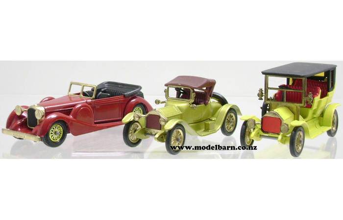 1/43 Peugeot 1907, 1/48 Cadillac 1913, 1/43 Lagonda Drophead Coupe 1938 Gift Set