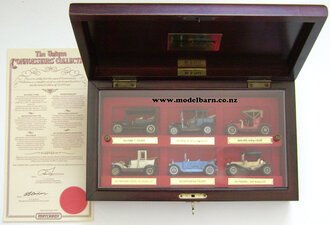 The Connoisseurs Collection Set of 6 Cars Matchbox Models of Yesteryear-ford-Model Barn