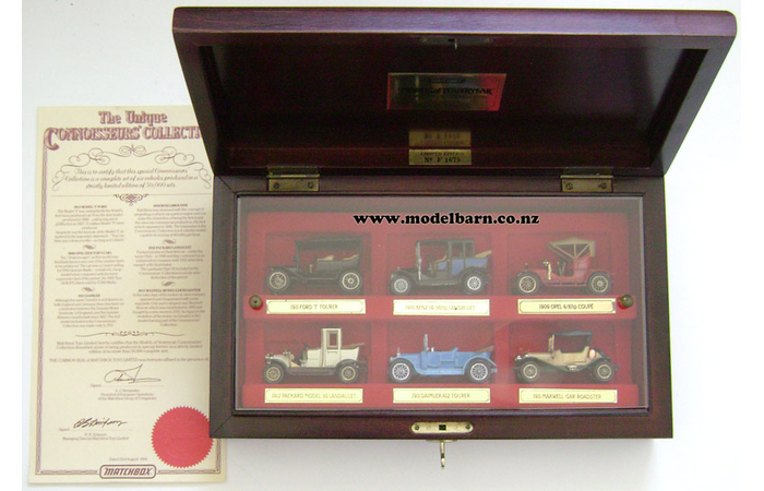 The Connoisseurs Collection Set of 6 Cars Matchbox Models of Yesteryear