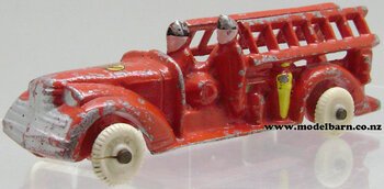 Fire Engine with Fixed Ladders (red, 167mm)-fire-Model Barn