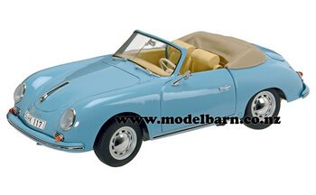 1/18 Porsche 356 A Convertible (light blue)-porsche-Model Barn