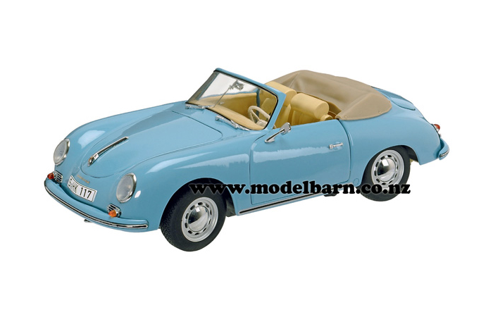 1/18 Porsche 356 A Convertible (light blue)